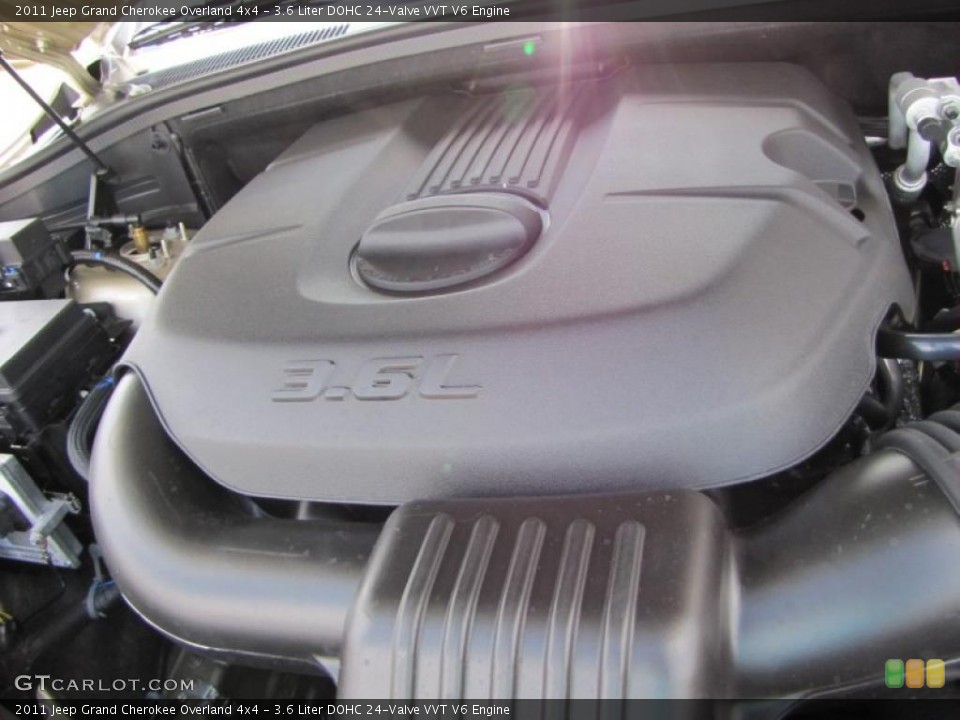 3.6 Liter DOHC 24-Valve VVT V6 Engine for the 2011 Jeep Grand Cherokee #47922315