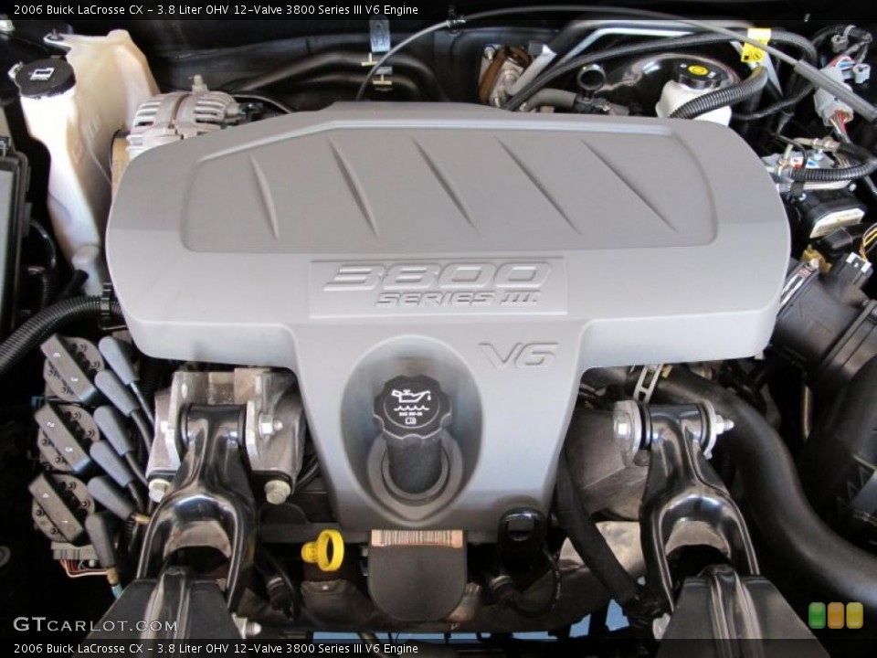 3.8 Liter OHV 12-Valve 3800 Series III V6 Engine for the 2006 Buick LaCrosse #47922717