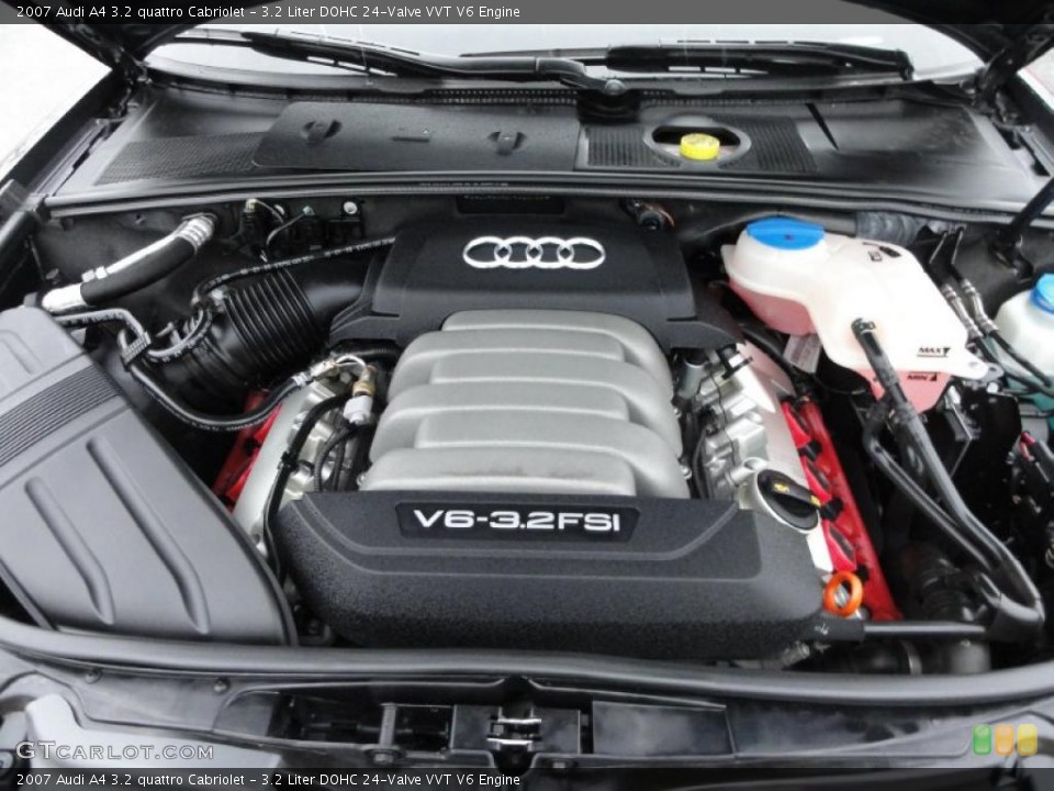 3.2 Liter DOHC 24-Valve VVT V6 Engine for the 2007 Audi A4 #47930721