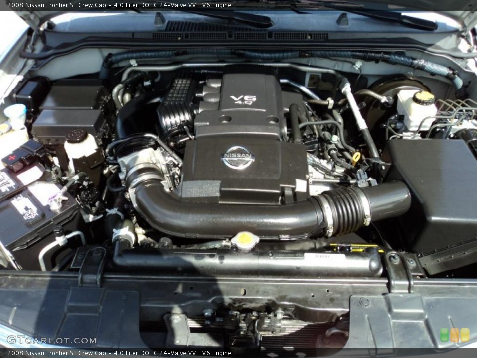 4.0 Liter DOHC 24-Valve VVT V6 Engine for the 2008 Nissan Frontier #47933286
