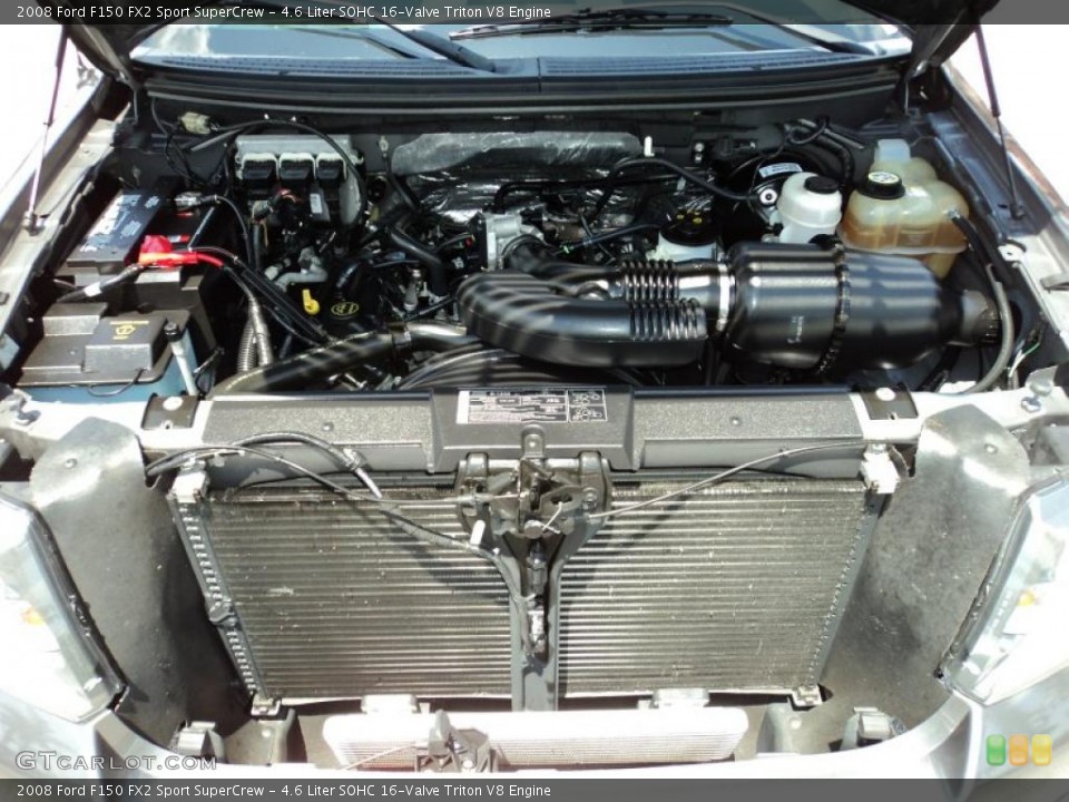 4.6 Liter SOHC 16-Valve Triton V8 Engine for the 2008 Ford F150 #47936952