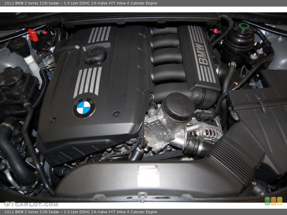 3.0 Liter DOHC 24-Valve VVT Inline 6 Cylinder Engine for the 2011 BMW 3 Series #47938359