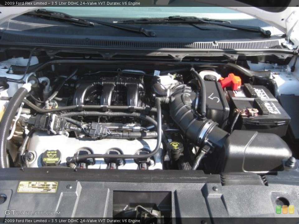 3.5 Liter DOHC 24-Valve VVT Duratec V6 Engine for the 2009 Ford Flex #47960148