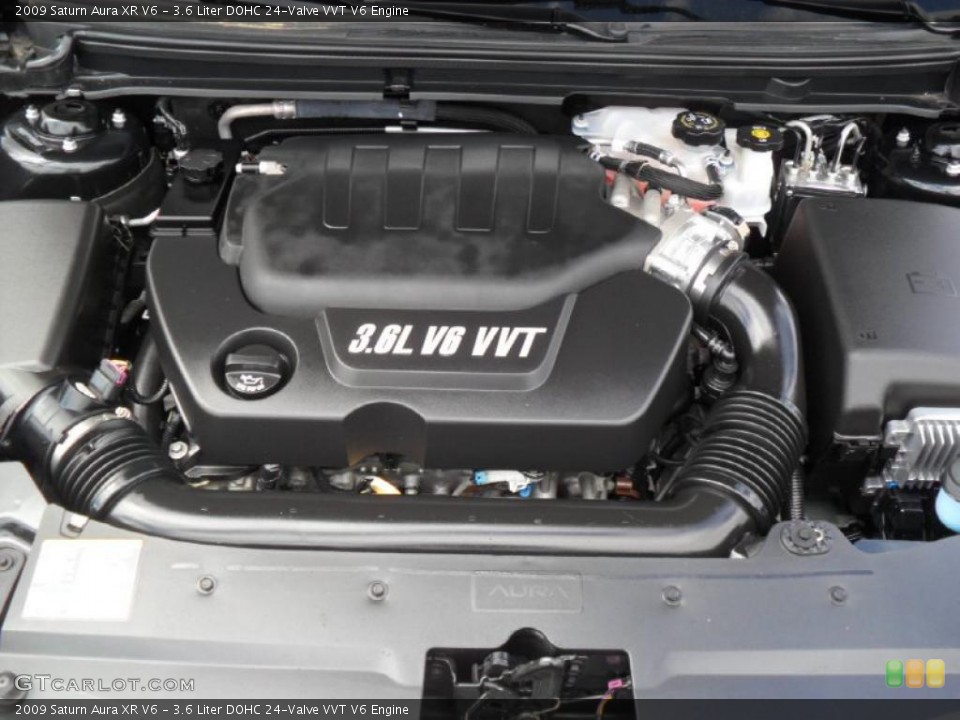 3.6 Liter DOHC 24-Valve VVT V6 Engine for the 2009 Saturn Aura #47961798