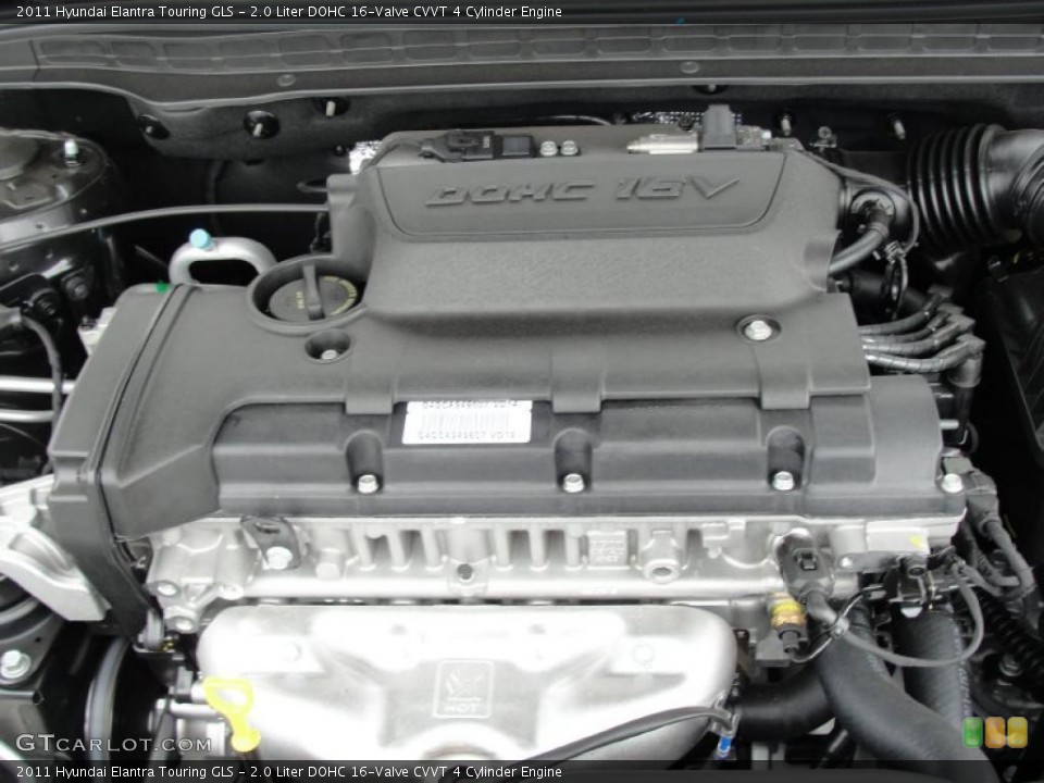 2.0 Liter DOHC 16-Valve CVVT 4 Cylinder Engine for the 2011 Hyundai Elantra #47966936