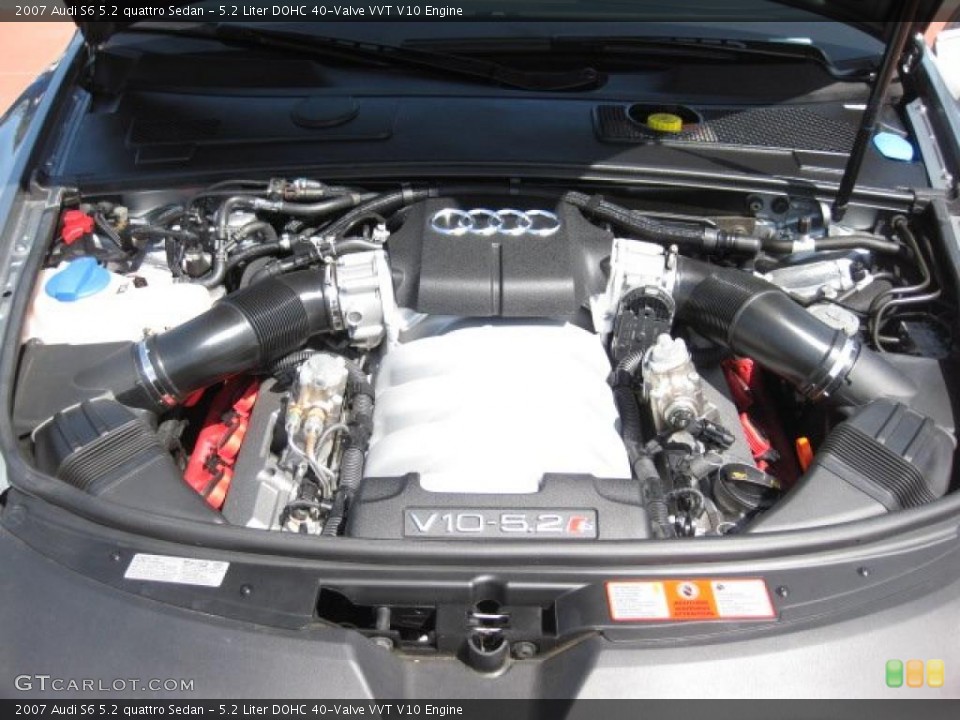 5.2 Liter DOHC 40-Valve VVT V10 Engine for the 2007 Audi S6 #47967173