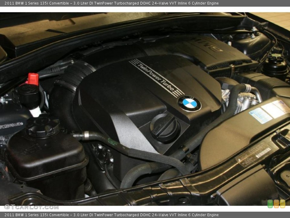 3.0 Liter DI TwinPower Turbocharged DOHC 24-Valve VVT Inline 6 Cylinder Engine for the 2011 BMW 1 Series #47970380