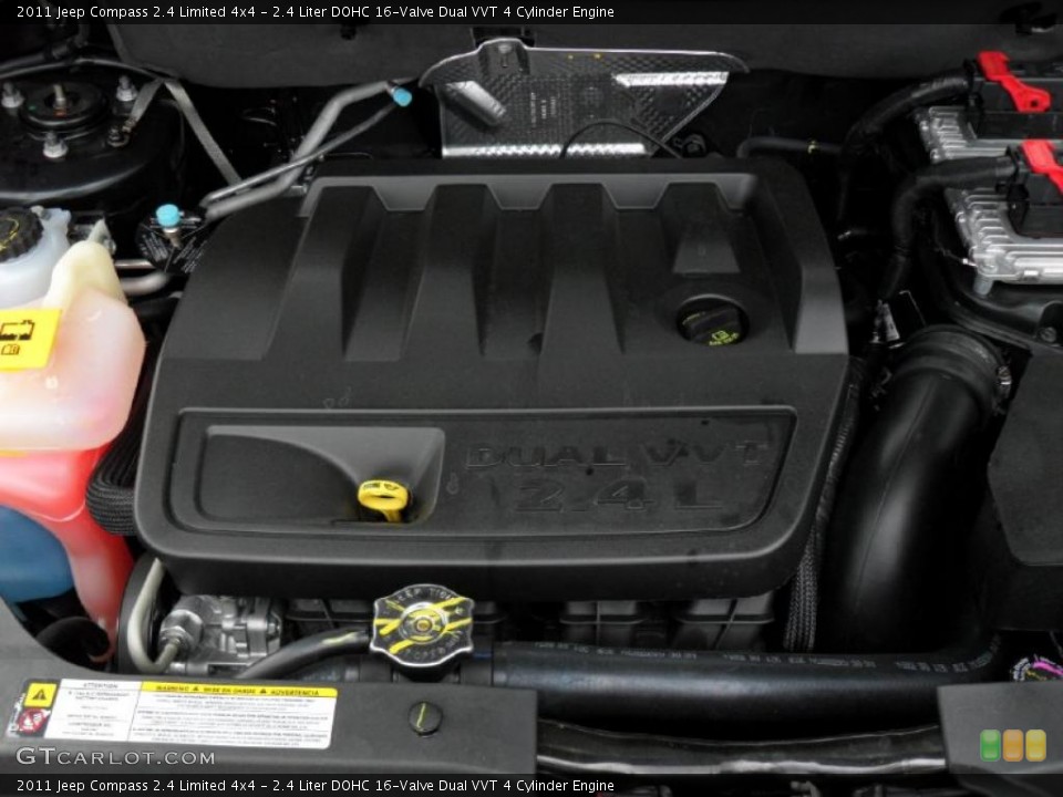 2.4 Liter DOHC 16-Valve Dual VVT 4 Cylinder Engine for the 2011 Jeep Compass #47979461