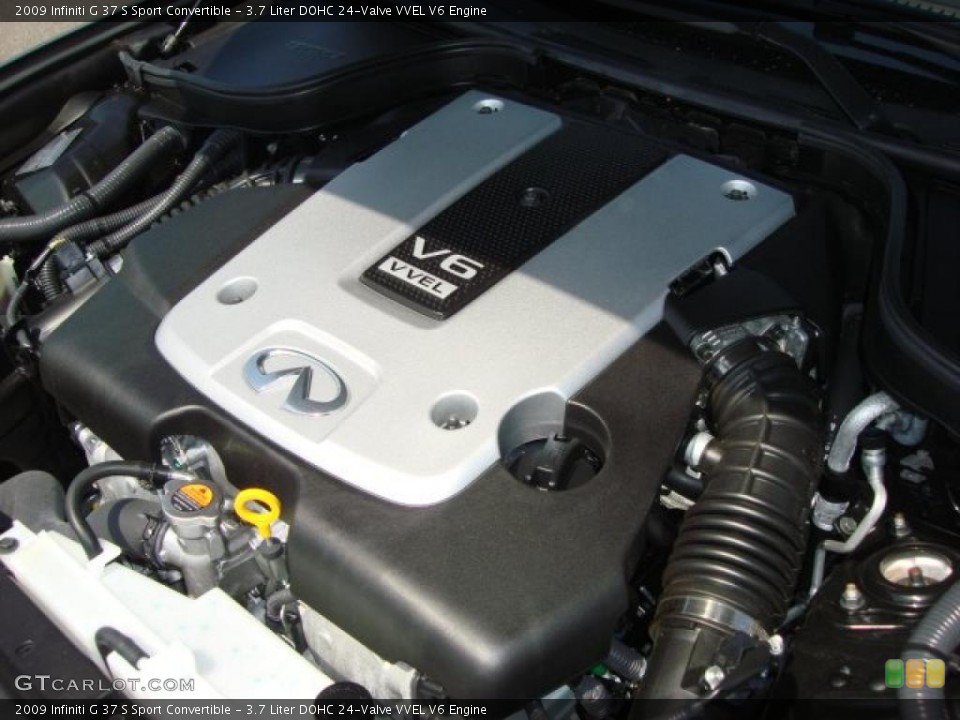 3.7 Liter DOHC 24-Valve VVEL V6 Engine for the 2009 Infiniti G #47991711