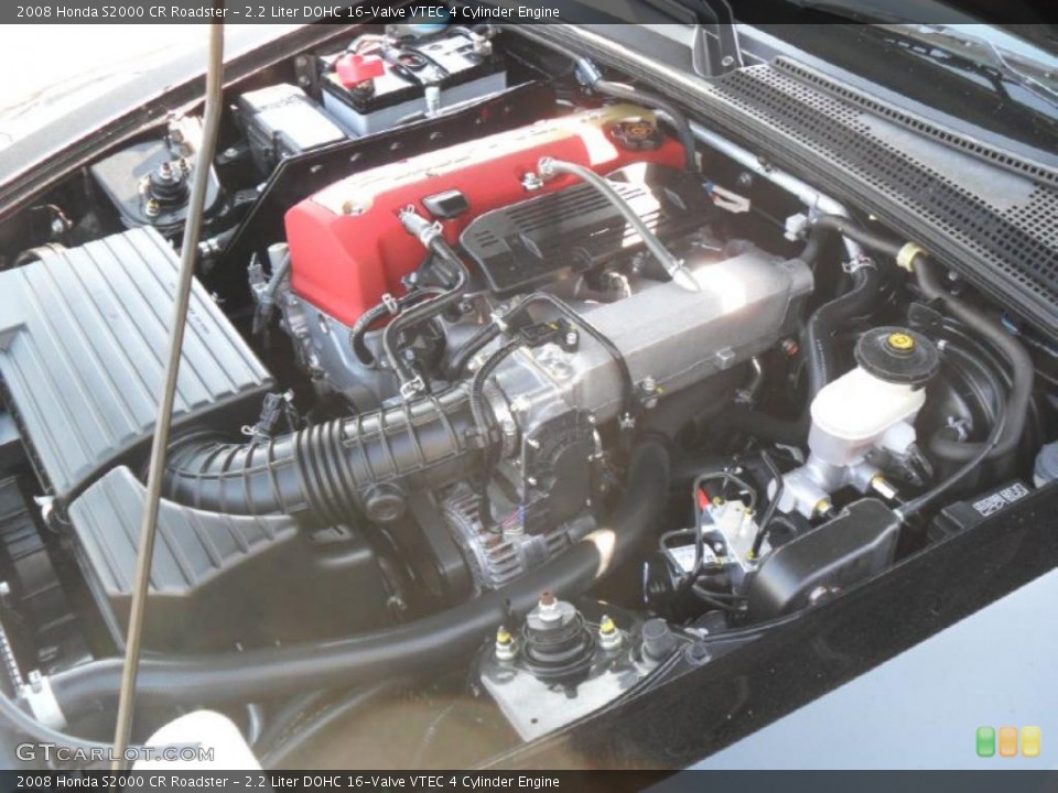 2.2 Liter DOHC 16-Valve VTEC 4 Cylinder Engine for the 2008 Honda S2000 #47999379