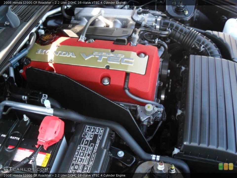 2.2 Liter DOHC 16-Valve VTEC 4 Cylinder Engine for the 2008 Honda S2000 #47999403