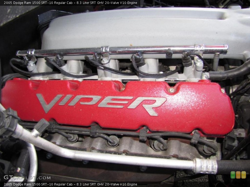 8.3 Liter SRT OHV 20-Valve V10 Engine for the 2005 Dodge Ram 1500 #48010987