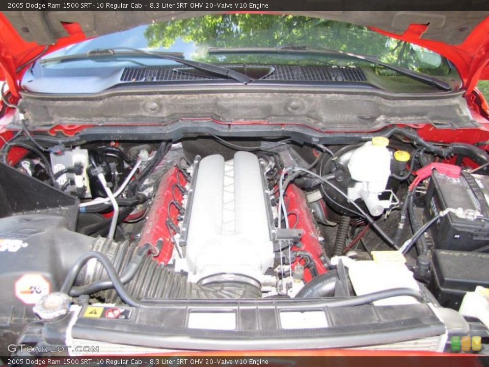 8.3 Liter SRT OHV 20-Valve V10 Engine for the 2005 Dodge Ram 1500 #48010993