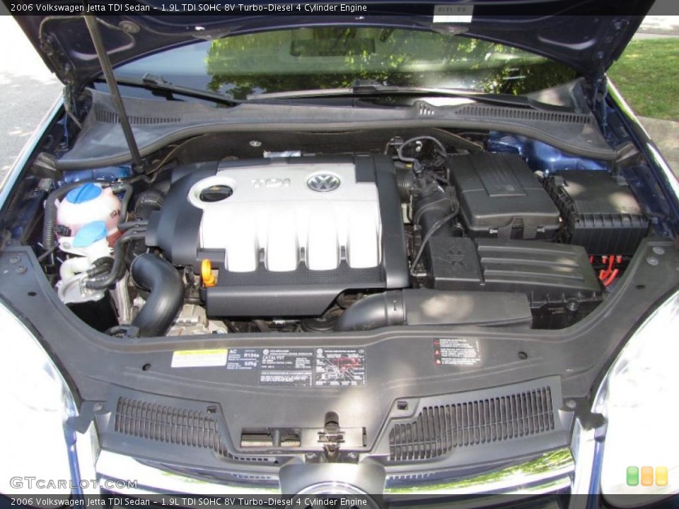 1.9L TDI SOHC 8V Turbo-Diesel 4 Cylinder Engine for the 2006 Volkswagen Jetta #48011125