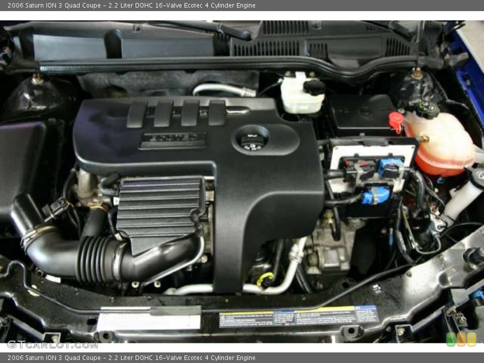 2.2 Liter DOHC 16-Valve Ecotec 4 Cylinder Engine for the 2006 Saturn ION #48015878