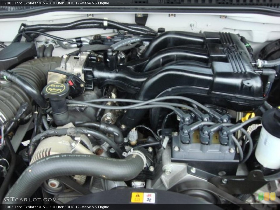 4.0 Liter SOHC 12-Valve V6 Engine for the 2005 Ford Explorer #48016547