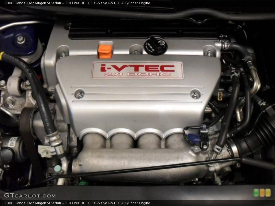 2.0 Liter DOHC 16-Valve i-VTEC 4 Cylinder Engine for the 2008 Honda Civic #48017456