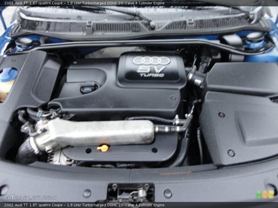 1.8 Liter Turbocharged DOHC 20-Valve 4 Cylinder Engine for the 2002 Audi TT #48018383