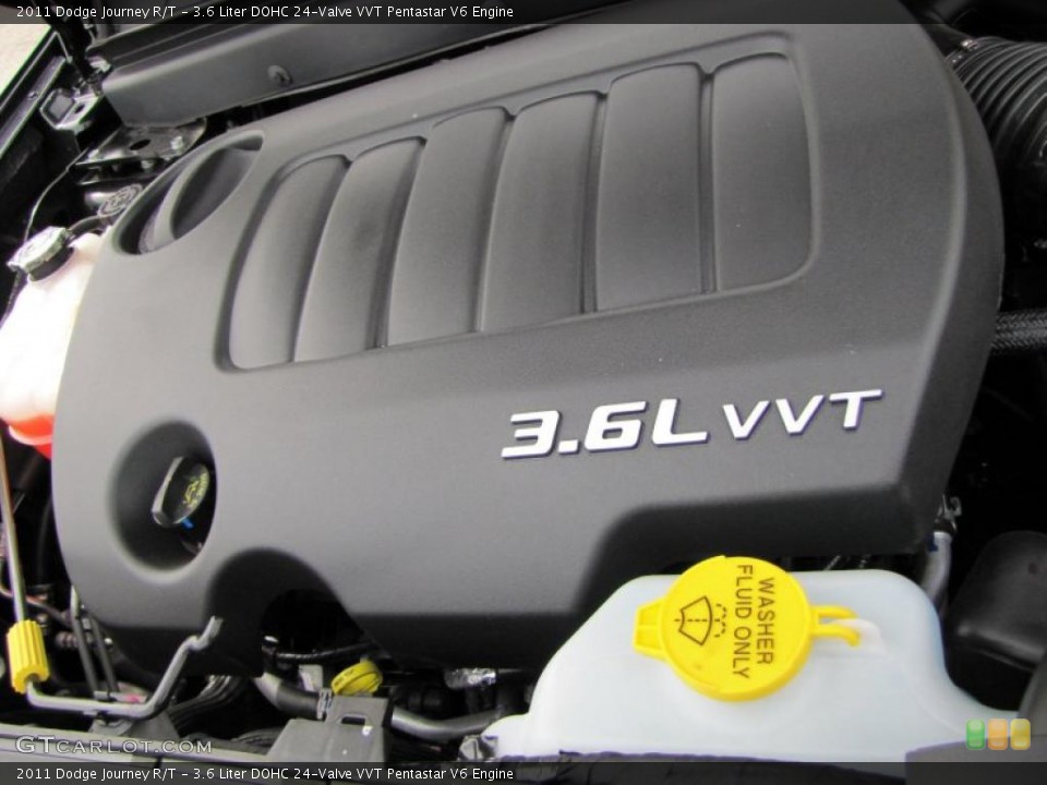 3.6 Liter DOHC 24-Valve VVT Pentastar V6 Engine for the 2011 Dodge Journey #48028892