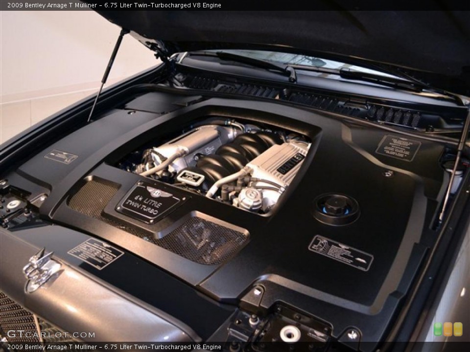 6.75 Liter Twin-Turbocharged V8 Engine for the 2009 Bentley Arnage #48029129