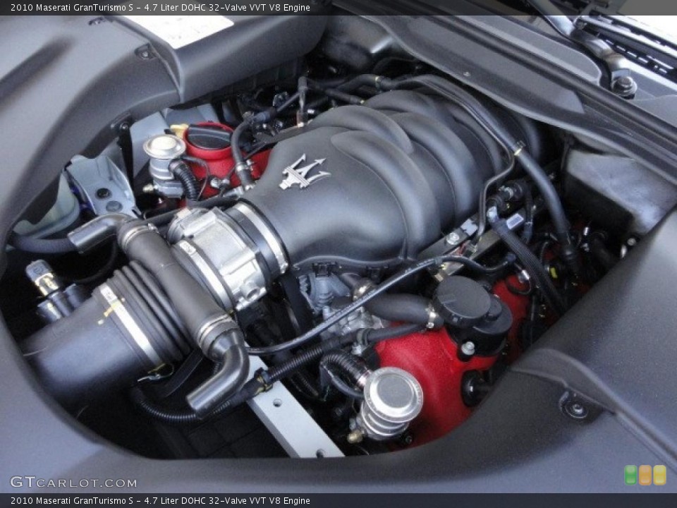 4.7 Liter DOHC 32-Valve VVT V8 Engine for the 2010 Maserati GranTurismo #48029657