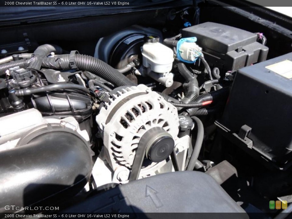 6.0 Liter OHV 16-Valve LS2 V8 Engine for the 2008 Chevrolet TrailBlazer #48030488