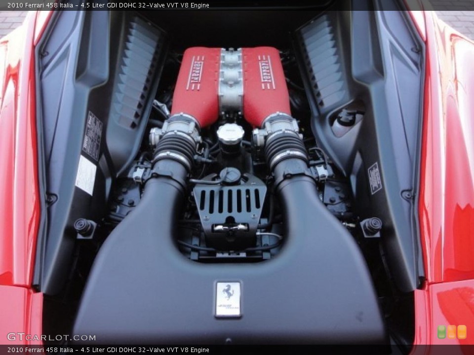 4.5 Liter GDI DOHC 32-Valve VVT V8 Engine for the 2010 Ferrari 458 #48030854