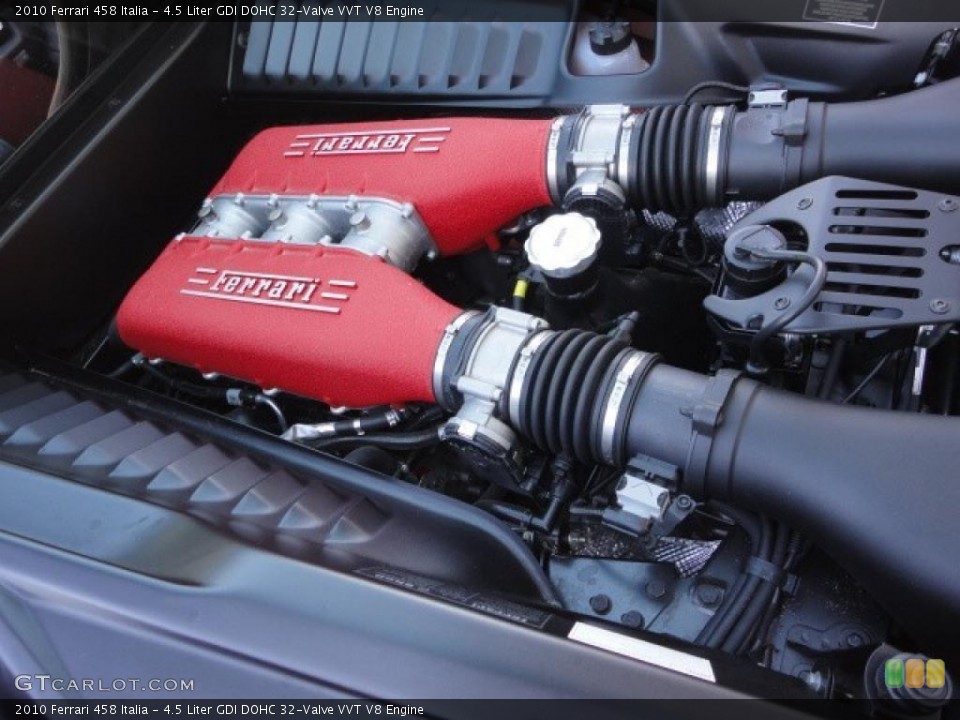 4.5 Liter GDI DOHC 32-Valve VVT V8 Engine for the 2010 Ferrari 458 #48030869