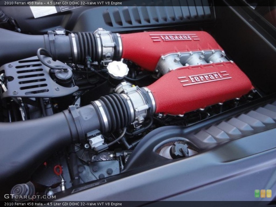 4.5 Liter GDI DOHC 32-Valve VVT V8 Engine for the 2010 Ferrari 458 #48030884