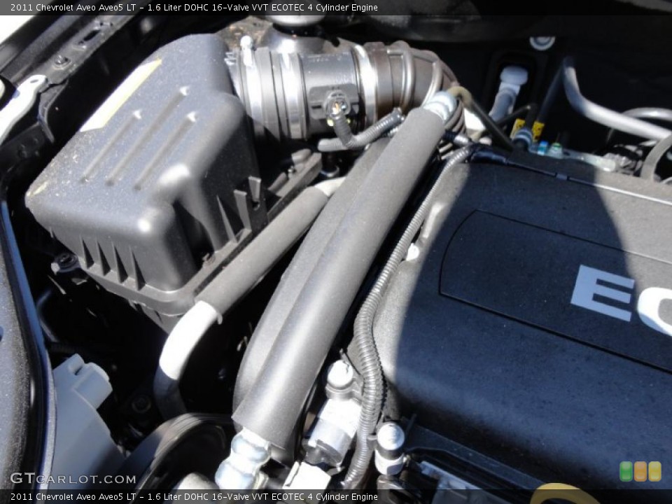 1.6 Liter DOHC 16-Valve VVT ECOTEC 4 Cylinder Engine for the 2011 Chevrolet Aveo #48031031