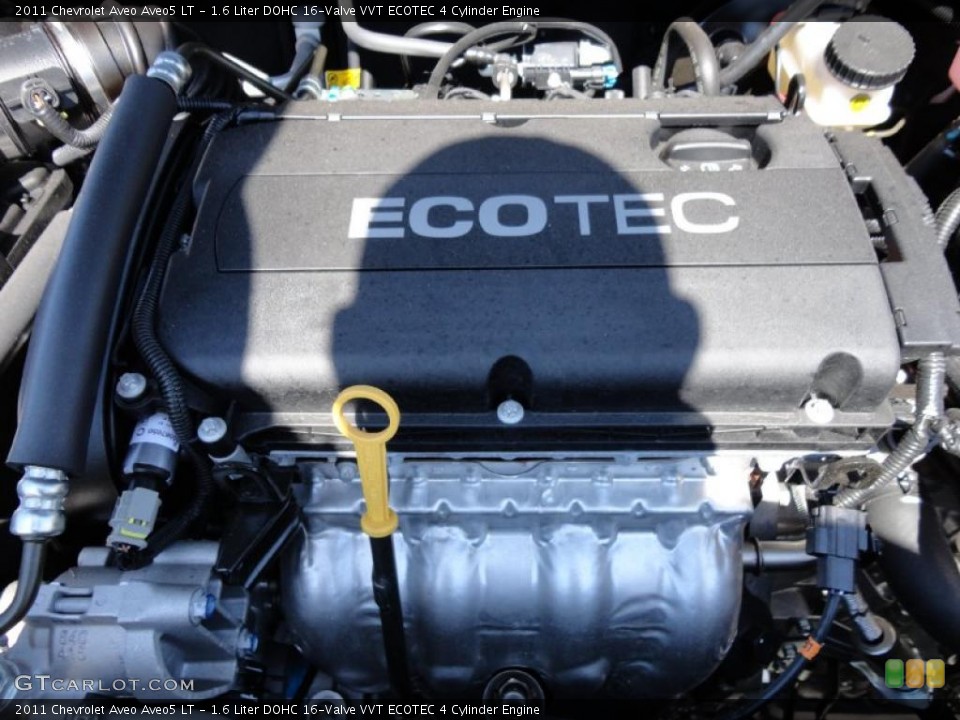 1.6 Liter DOHC 16-Valve VVT ECOTEC 4 Cylinder Engine for the 2011 Chevrolet Aveo #48031049