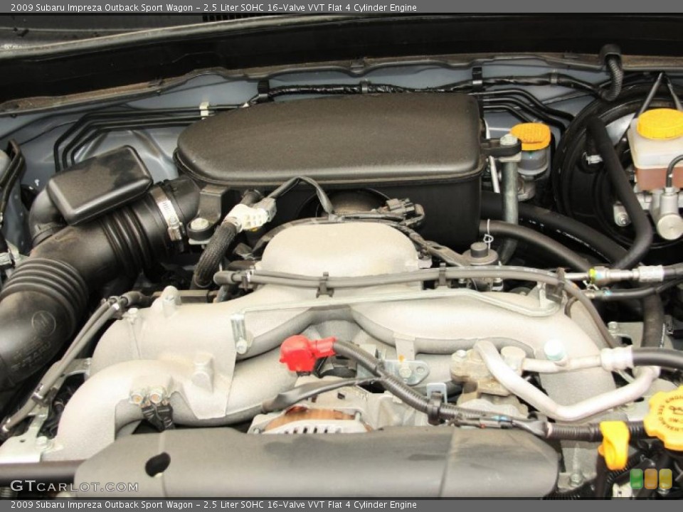 2.5 Liter SOHC 16-Valve VVT Flat 4 Cylinder Engine for the 2009 Subaru Impreza #48034856