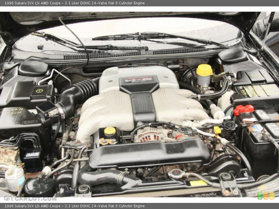3.3 Liter DOHC 24-Valve Flat 6 Cylinder Engine for the 1996 Subaru SVX #48035240