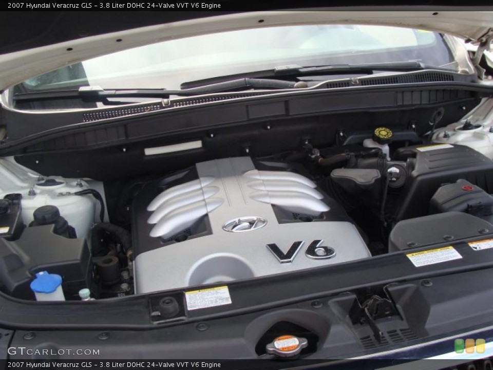 3.8 Liter DOHC 24-Valve VVT V6 Engine for the 2007 Hyundai Veracruz #48036830