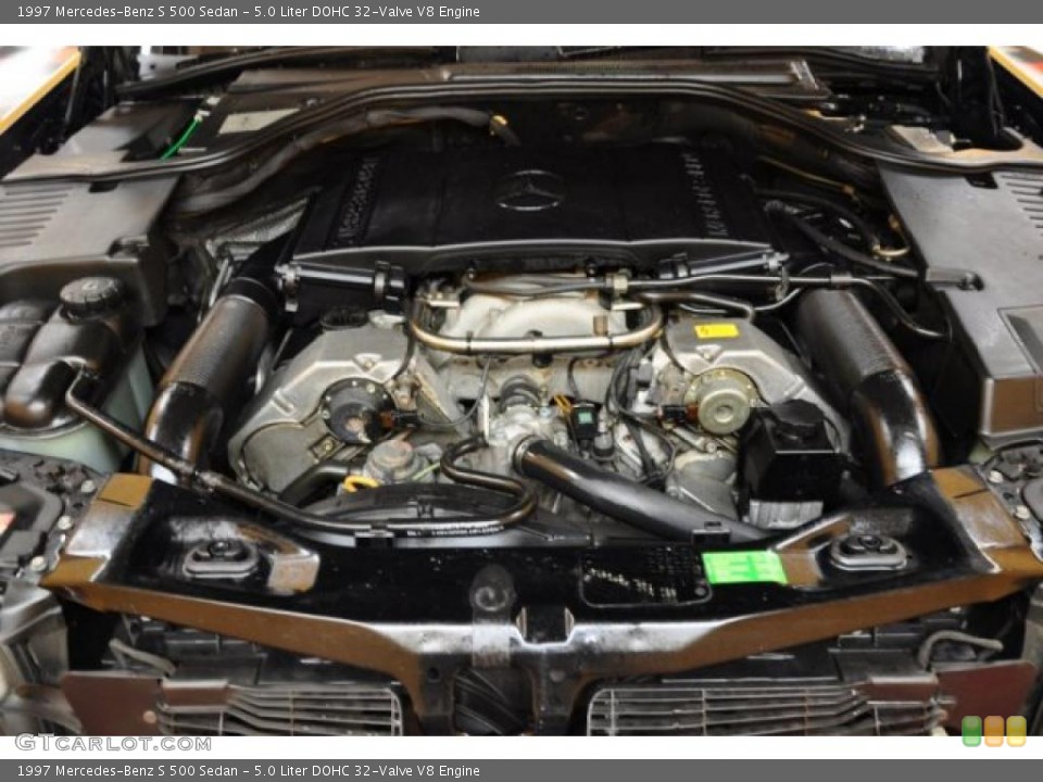 5.0 Liter DOHC 32-Valve V8 Engine for the 1997 Mercedes-Benz S #48038237