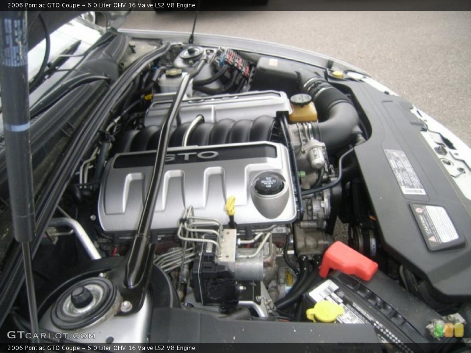 6.0 Liter OHV 16 Valve LS2 V8 Engine for the 2006 Pontiac GTO #48050873