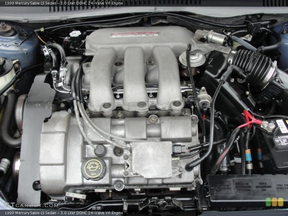 3.0 Liter DOHC 24-Valve V6 Engine for the 1999 Mercury Sable #48053591