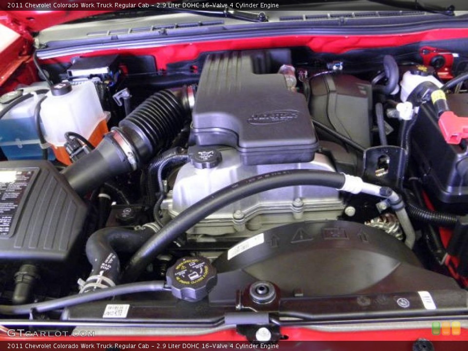 2.9 Liter DOHC 16-Valve 4 Cylinder Engine for the 2011 Chevrolet Colorado #48054458
