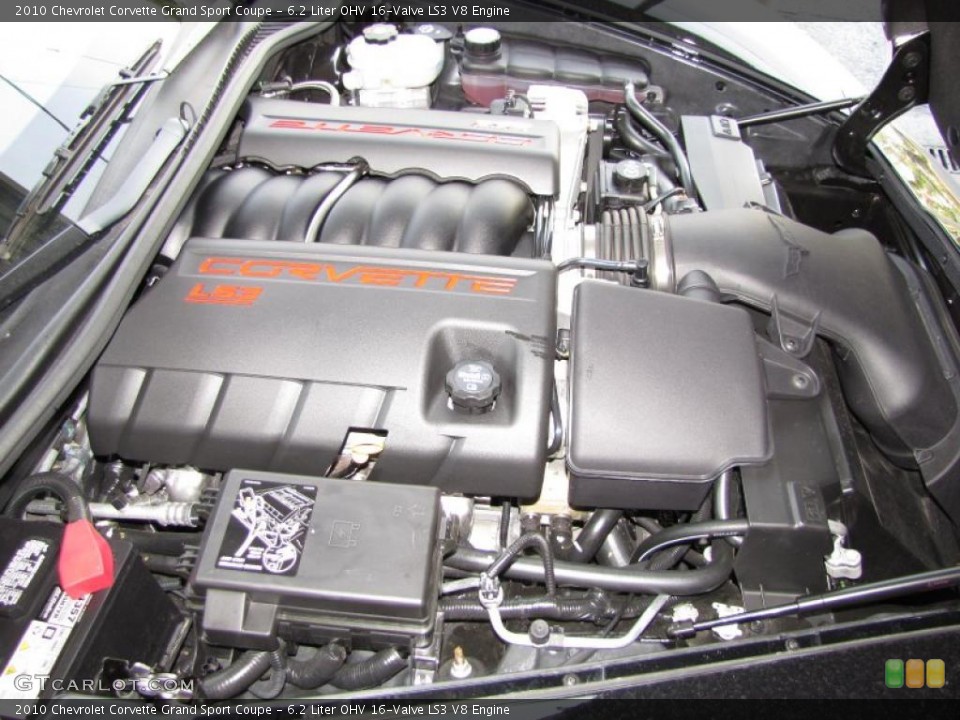 6.2 Liter OHV 16-Valve LS3 V8 Engine for the 2010 Chevrolet Corvette #48057857