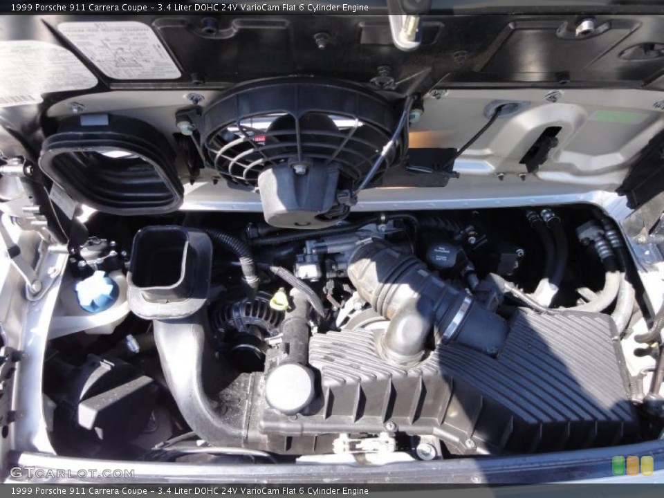 3.4 Liter DOHC 24V VarioCam Flat 6 Cylinder Engine for the 1999 Porsche 911 #48067529