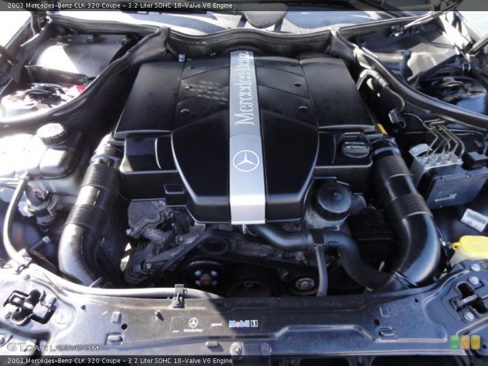 3.2 Liter SOHC 18-Valve V6 Engine for the 2003 Mercedes-Benz CLK #48073340