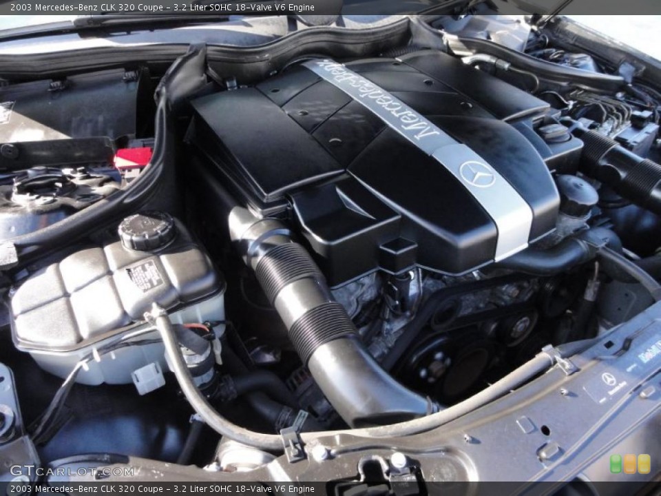 3.2 Liter SOHC 18-Valve V6 Engine for the 2003 Mercedes-Benz CLK #48073385