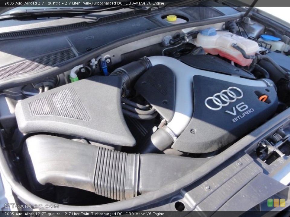 2.7 Liter Twin-Turbocharged DOHC 30-Valve V6 Engine for the 2005 Audi Allroad #48077124