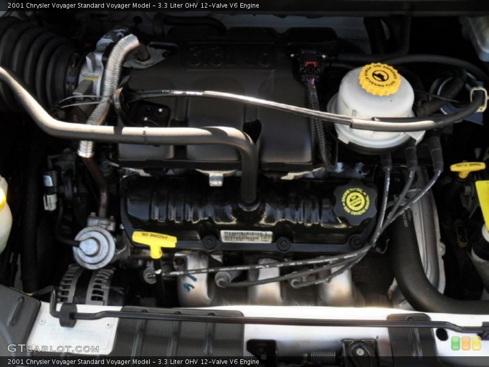 3.3 Liter OHV 12-Valve V6 Engine for the 2001 Chrysler Voyager #48083967