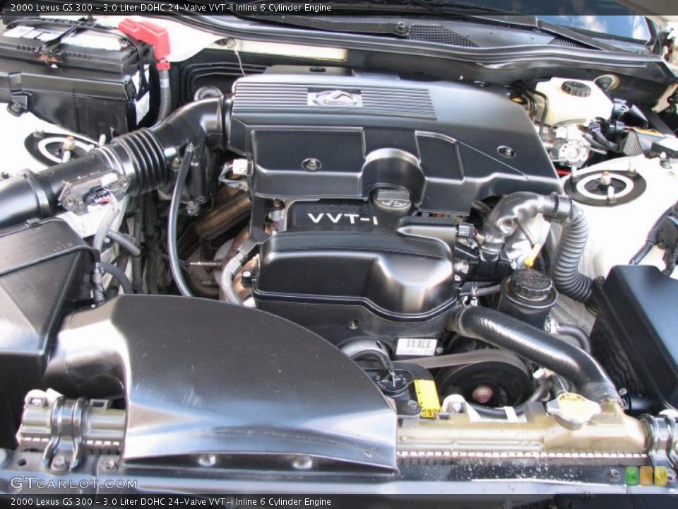 3.0 Liter DOHC 24-Valve VVT-i Inline 6 Cylinder Engine for the 2000 Lexus GS #48088767