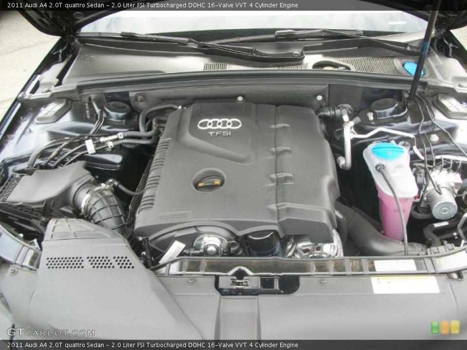2.0 Liter FSI Turbocharged DOHC 16-Valve VVT 4 Cylinder Engine for the 2011 Audi A4 #48089907