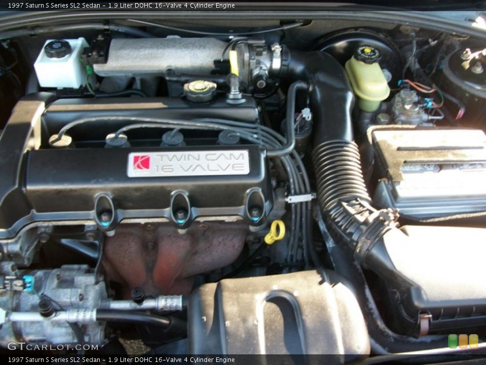 1.9 Liter DOHC 16-Valve 4 Cylinder Engine for the 1997 Saturn S Series #48090135