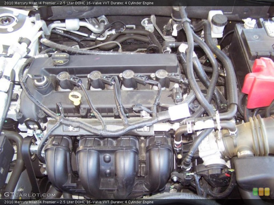 2.5 Liter DOHC 16-Valve VVT Duratec 4 Cylinder Engine for the 2010 Mercury Milan #48095265