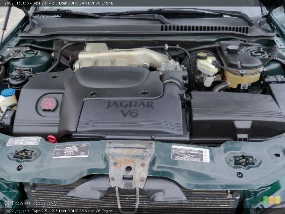2.5 Liter DOHC 24 Valve V6 Engine for the 2002 Jaguar X-Type #48100986