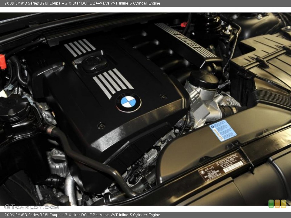 3.0 Liter DOHC 24-Valve VVT Inline 6 Cylinder Engine for the 2009 BMW 3 Series #48130433